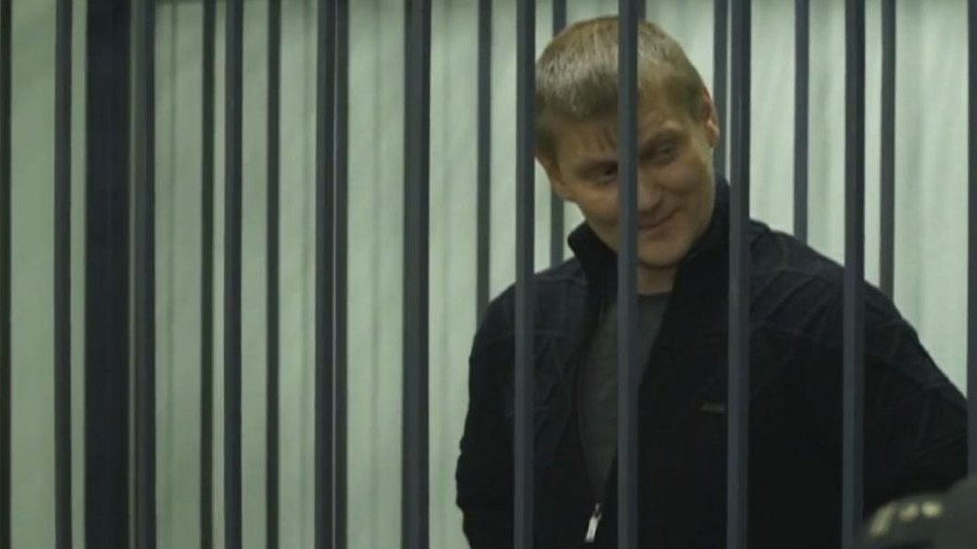 Максим Савинцев во время оглашения приговора.