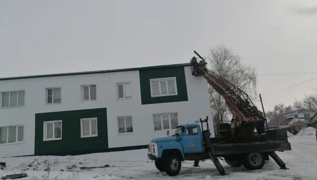 Ремонт крыши после урагана