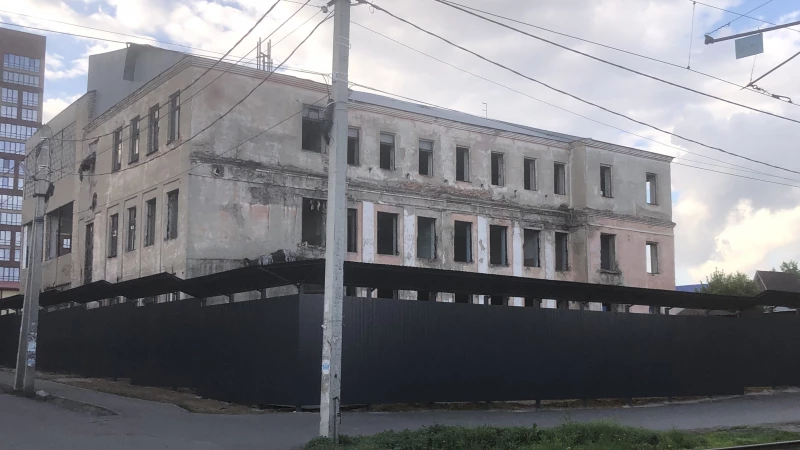 Бывшая барнаульская обувная фабрика. Май, 2024. Altapress.ru
