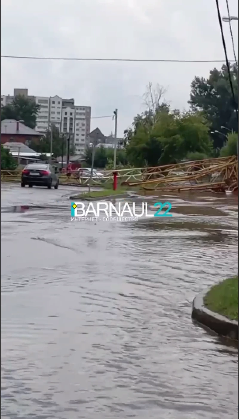 Последствия дождя в Барнауле «Barnaul 22»