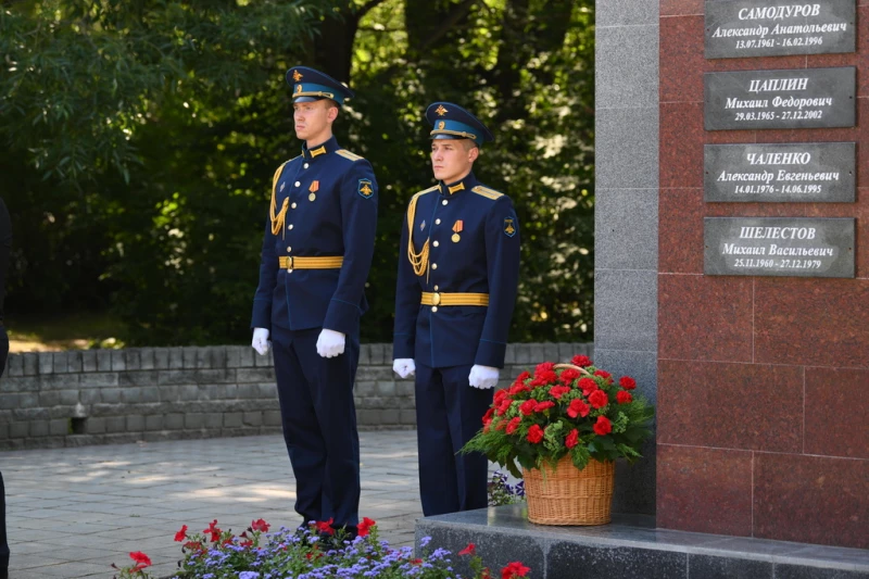 Празднование дня ВДВ в Барнауле.  Дмитрий Лямзин