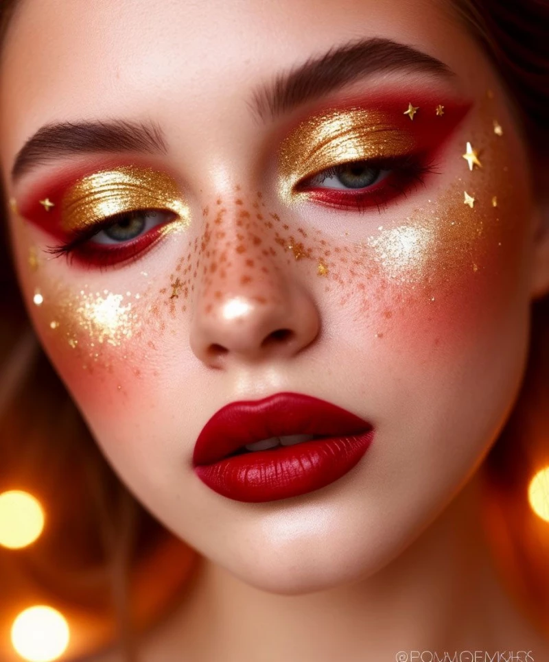 Красные акценты.  Шедеврум