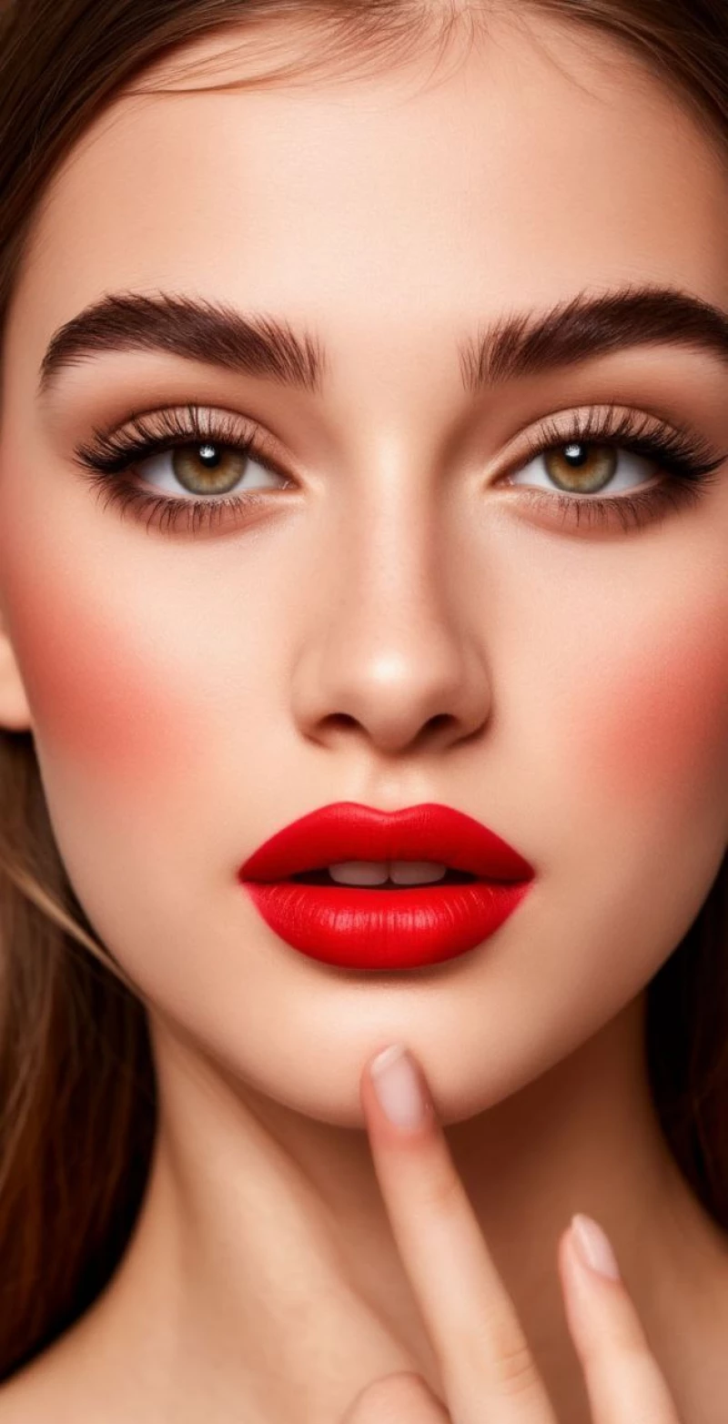 Четкий контур губ. Шедеврум