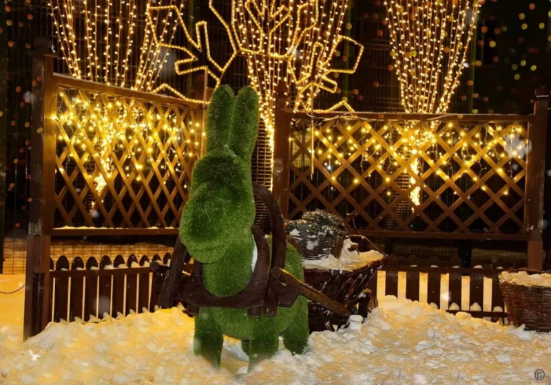 Новогодний Барнаул.  Пресс-служба мэрии Барнаула