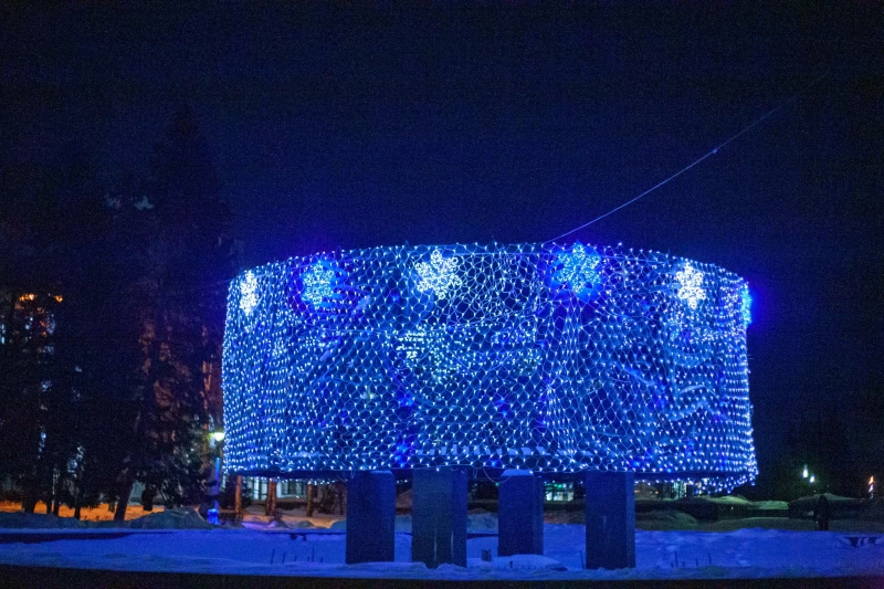 Украшенный Барнаул, 2025 год. Дарья Беркетова