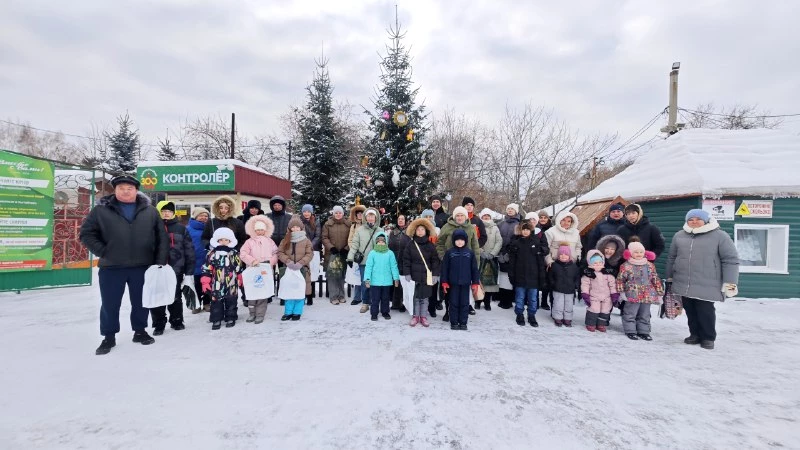 Открытие елки в Барнаульском зоопарке.  Барнаульский зоопарк