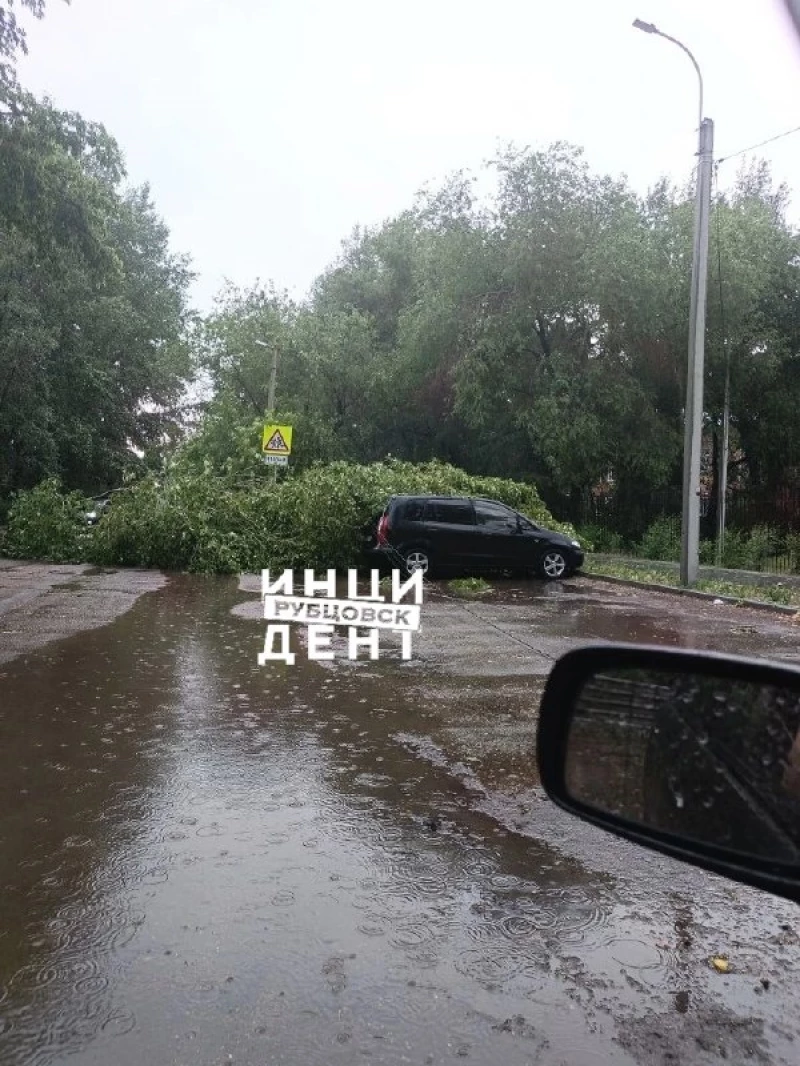 Последствия непогоды. Канал «Инцидент Рубцовск».