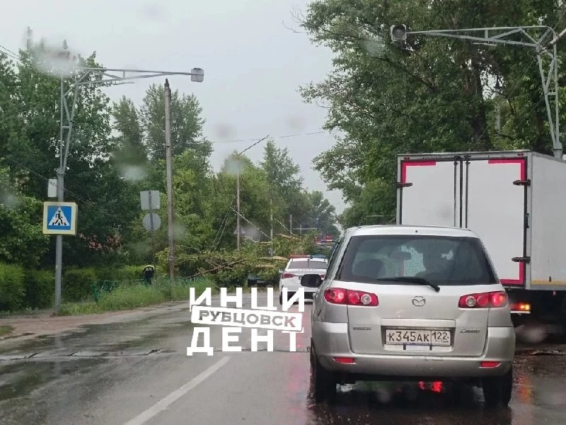 Последствия непогоды. Канал «Инцидент Рубцовск».