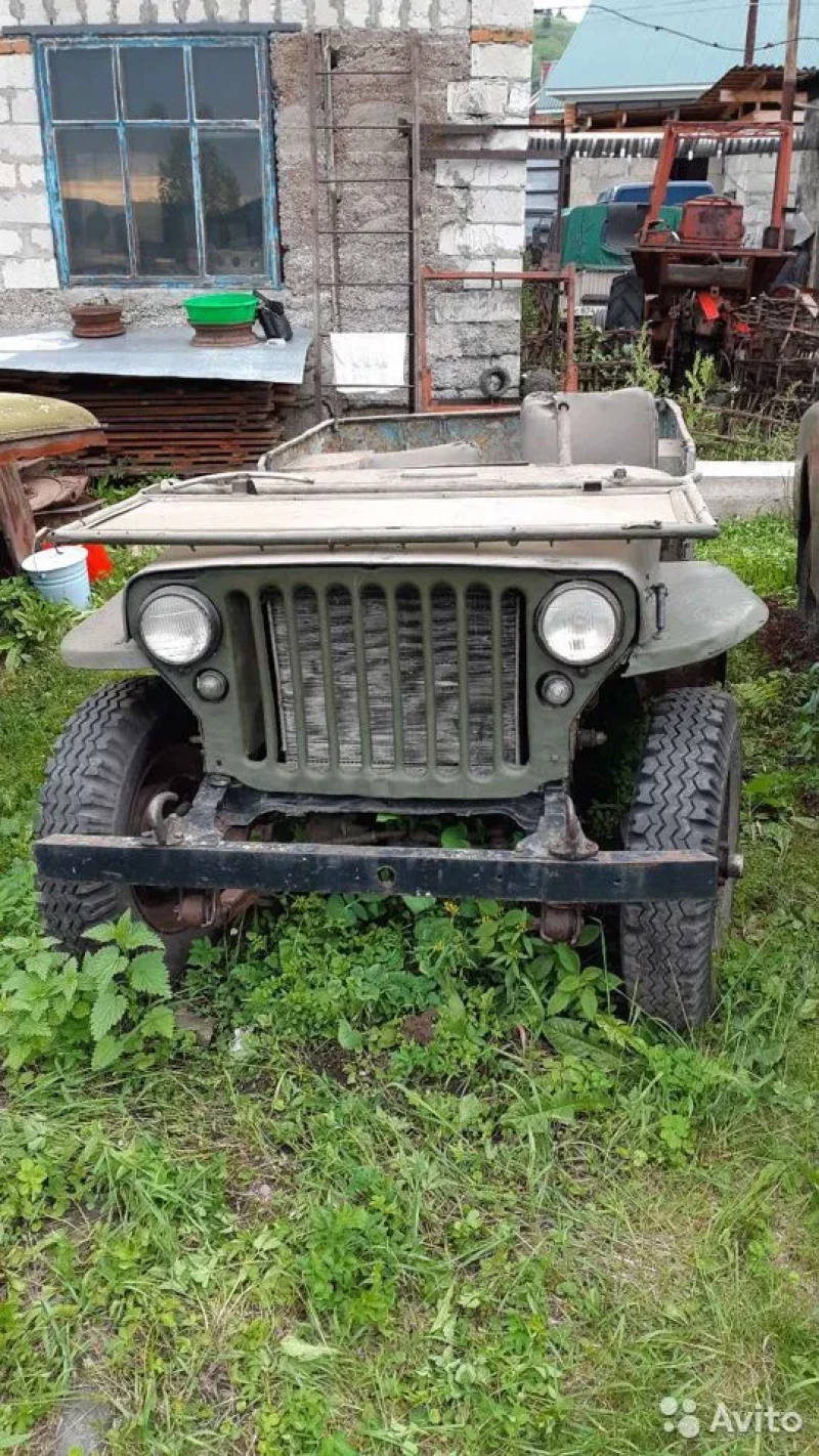 Willys MB, 1941 года выпуска за 300 тыс. рублей  Avito.ru