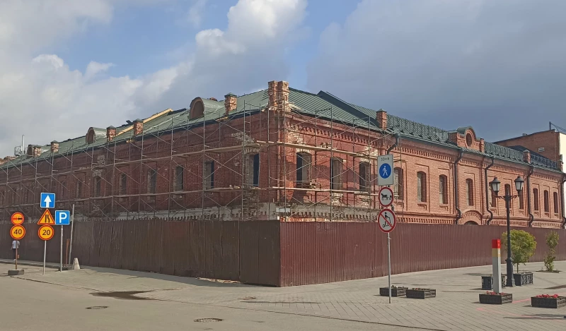 Отремонтировали универмаг торгового дома «Сухов и сыновья» в Барнауле